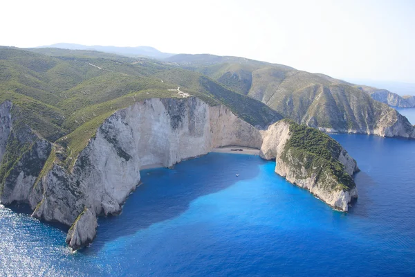 Aerial view on the island of Zakynthos — Stock Photo, Image