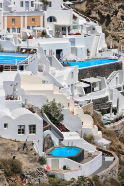 Görünüm fira Town - santorini