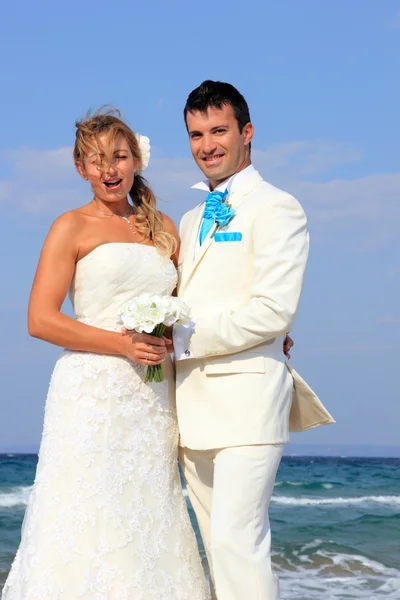 Sposa e sposo — Foto Stock