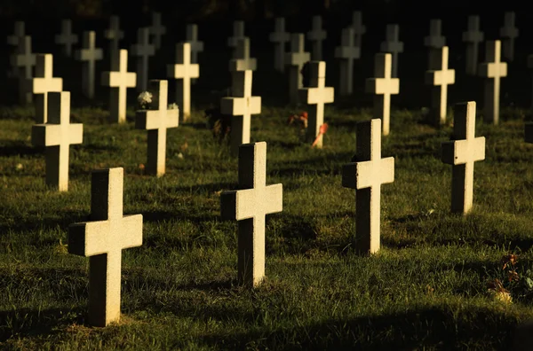 Σταυροί σε νεκροταφείο — Φωτογραφία Αρχείου