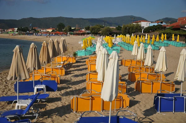 Greckiej plaży — Zdjęcie stockowe