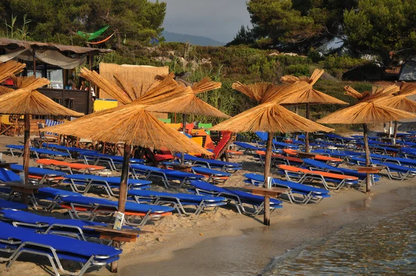 Praia grega — Fotografia de Stock