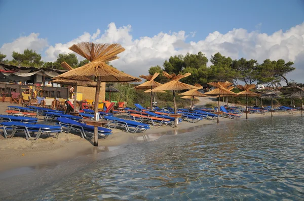 Greek beach — Stock Photo, Image