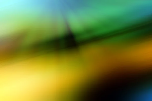 抽象的绿色和黄色背景 — 图库照片