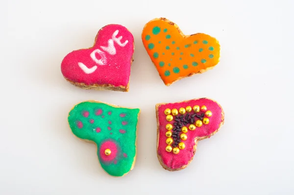 Biscoitos lindamente decorados — Fotografia de Stock