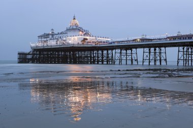 Pier in Eastbourne clipart