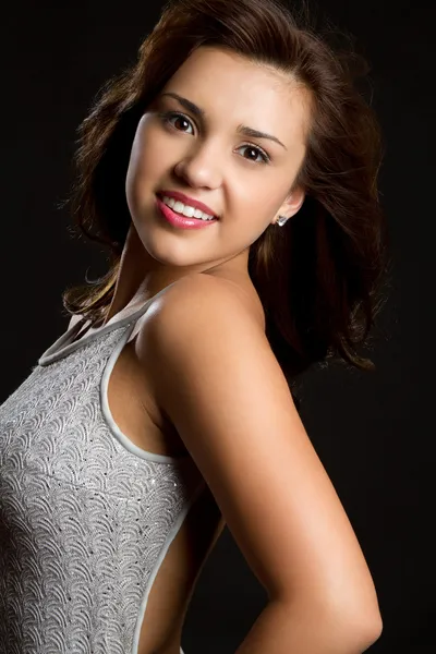 Usměvavá hispánský dívka Stock Fotografie