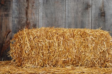 Bale of straw clipart