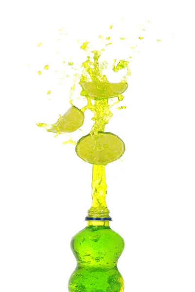 Lime drink splash — Fotografie, imagine de stoc