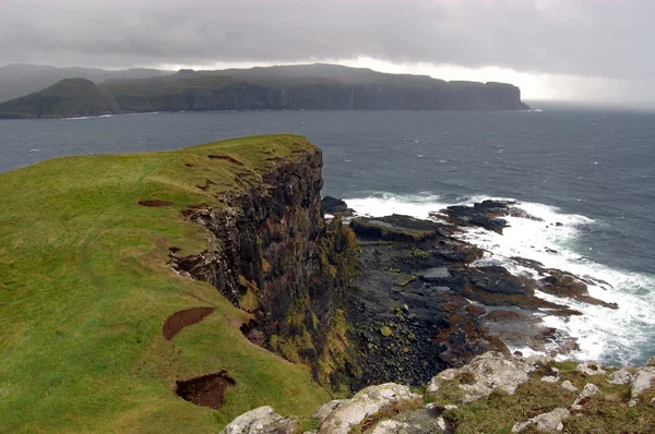 stock image Sea cliff on Oronsay