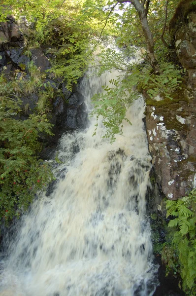 Wasserfall bei dunvegan — Stockfoto