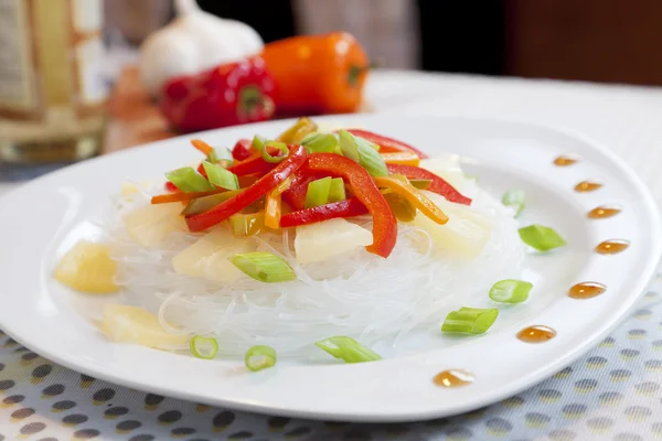 stock image Glass noodles with vegetables