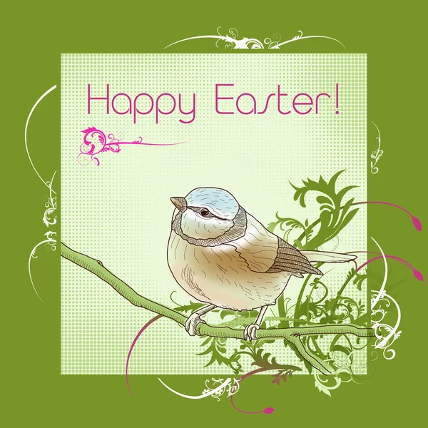 Happy easter bird — Stock Photo, Image
