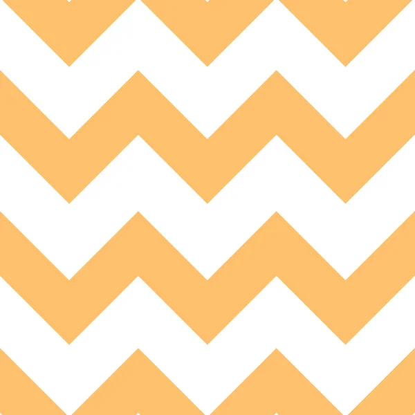 Oranje crème chevron patroon — Stockvector