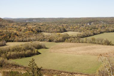 sonbaharda ozark Dağları