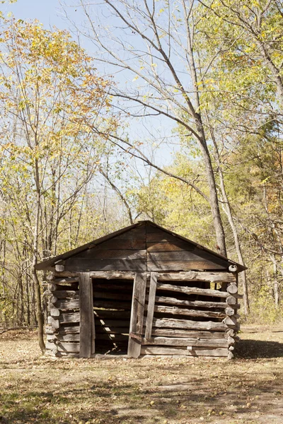 Staré ozark kabina — Stock fotografie