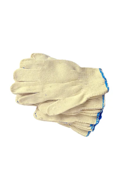 Handschuhe isoliert auf weiß — Stockfoto
