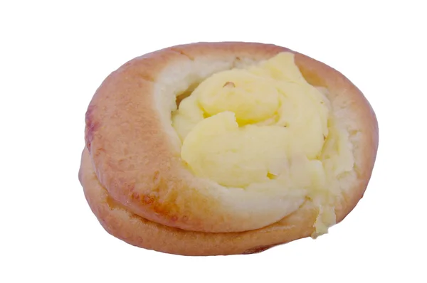 Bagel con queso crema — Foto de Stock