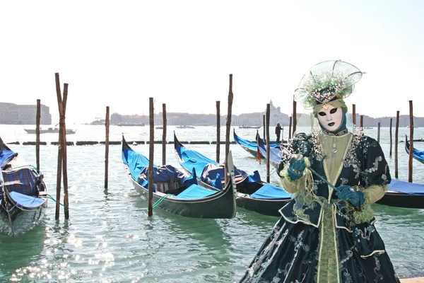 Maschera a Venezia — Foto Stock