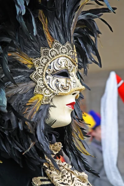 ヴェネツィアのマスクの人 — ストック写真