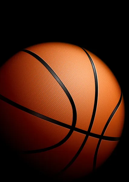 Basket-ball détaillée haute — Photo