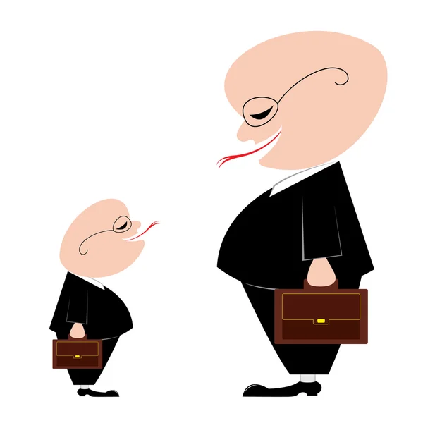 Deux hommes d'affaires — Image vectorielle