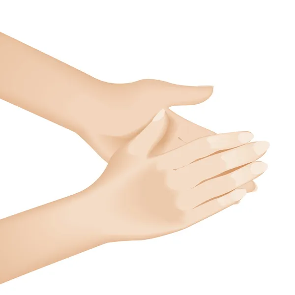 Мытье рук — стоковый вектор