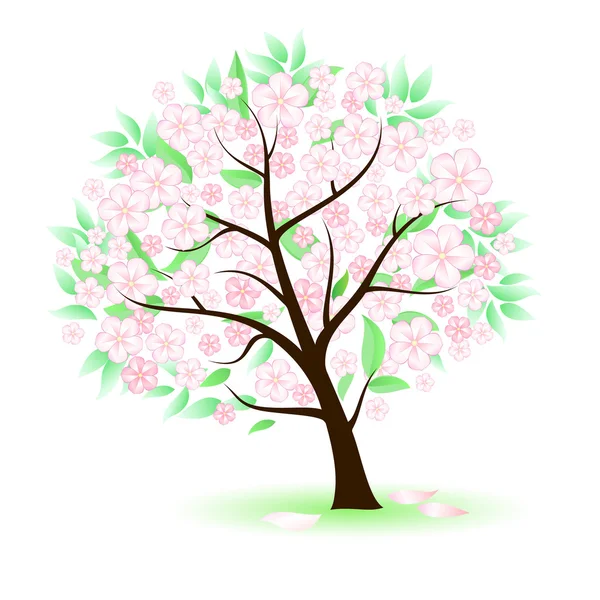 Стилизованное дерево — стоковый вектор