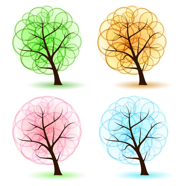 Nastavit strom — Stockový vektor