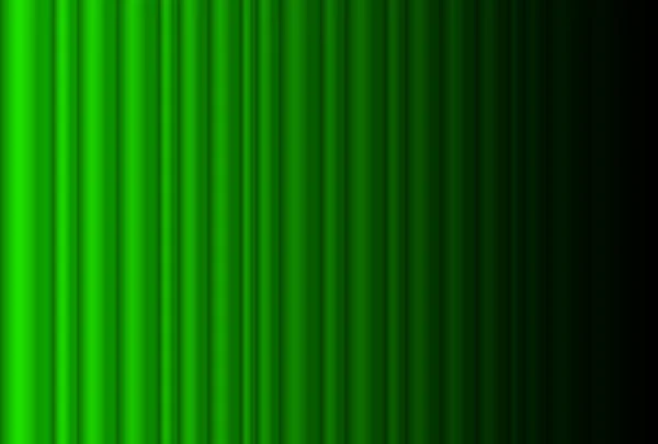 Fragmento cortina de escenario verde oscuro — Vector de stock