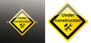 site under construction clipart