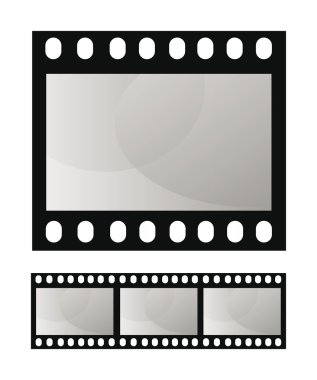 photo film frame seamless template clipart