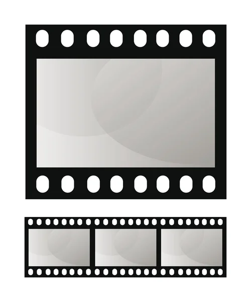 Cadre de film photo modèle sans couture — Image vectorielle
