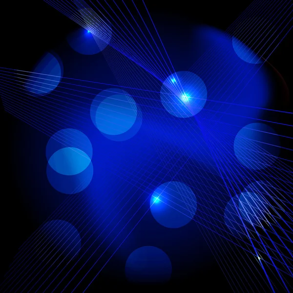 Blue tech fond abstrait. — Image vectorielle