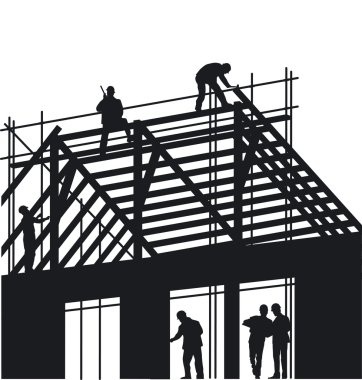 Roofers clipart