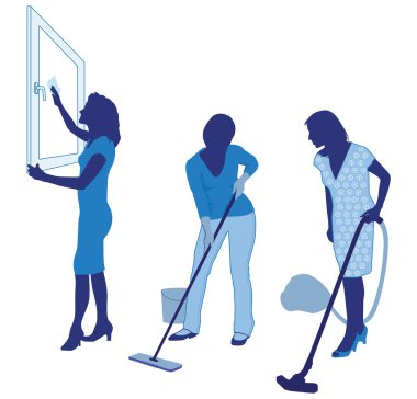 Housecleaning clipart