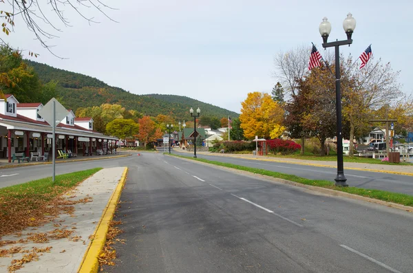 stock image Autumn village