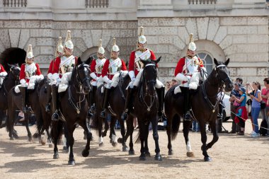 The Horse Guard Changing Ceremony clipart