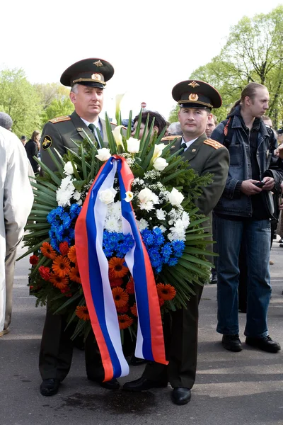 Celebración del día de la victoria (Europa Oriental) en Riga —  Fotos de Stock