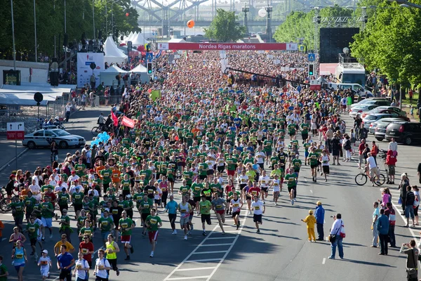 Maratona Internacional de Riga — Fotografia de Stock