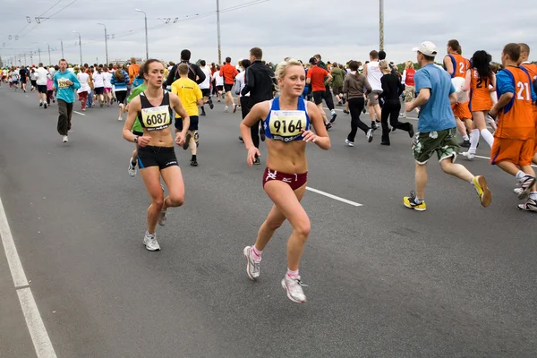 Maraton Koşucuları — Stok fotoğraf