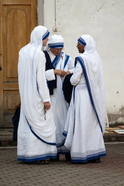 Sisters of Missionaries of Charity — Stock Photo, Image