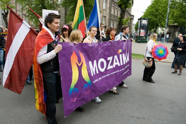 Riga Eşcinsel gurur — Stok fotoğraf