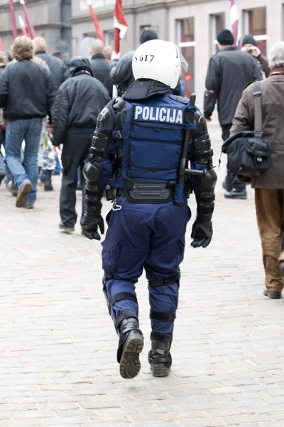 Polícia de choque — Fotografia de Stock