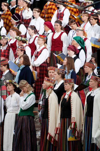 Large choir — Stock Photo, Image
