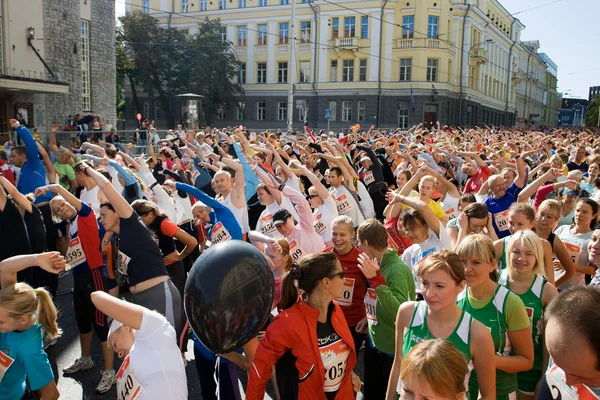 Maratona di Tallinn — Foto Stock