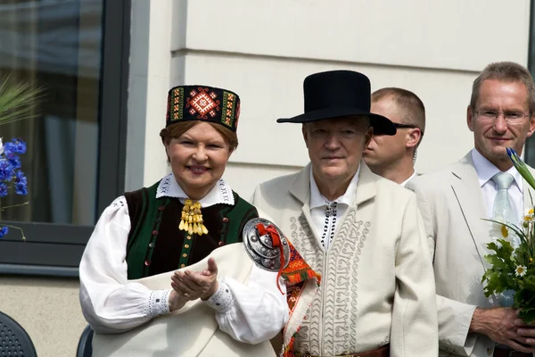 Vaira vike-freiberga-ex Presidente della Repubblica di Lettonia — Foto Stock