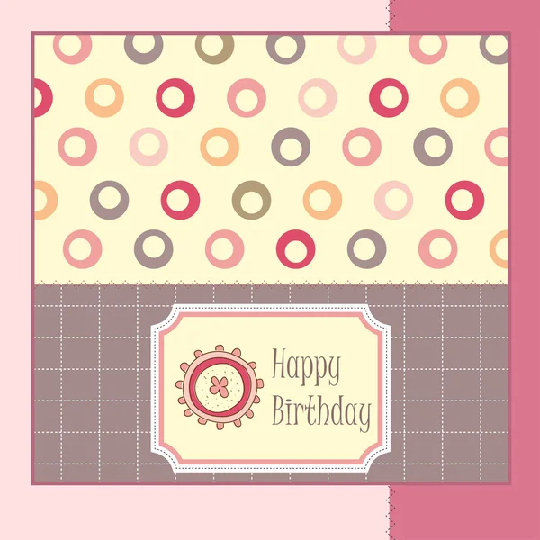 Diseño de plantilla de tarjeta de felicitación —  Fotos de Stock