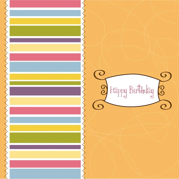 Greeting card template design — Stock Photo, Image
