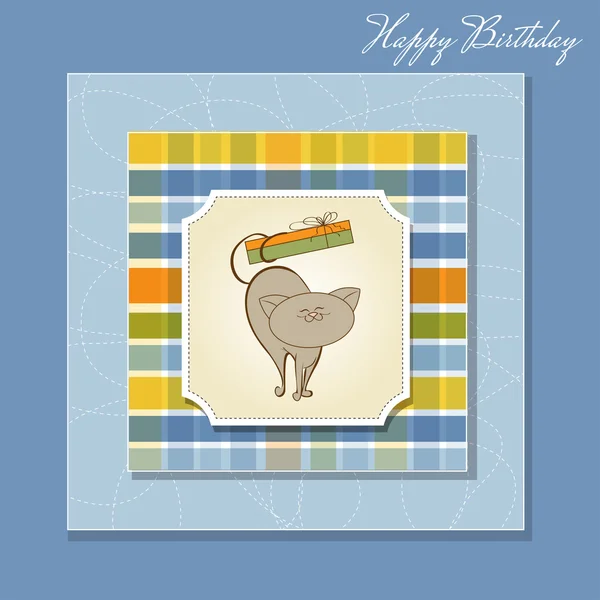 Cartão de aniversário — Fotografia de Stock